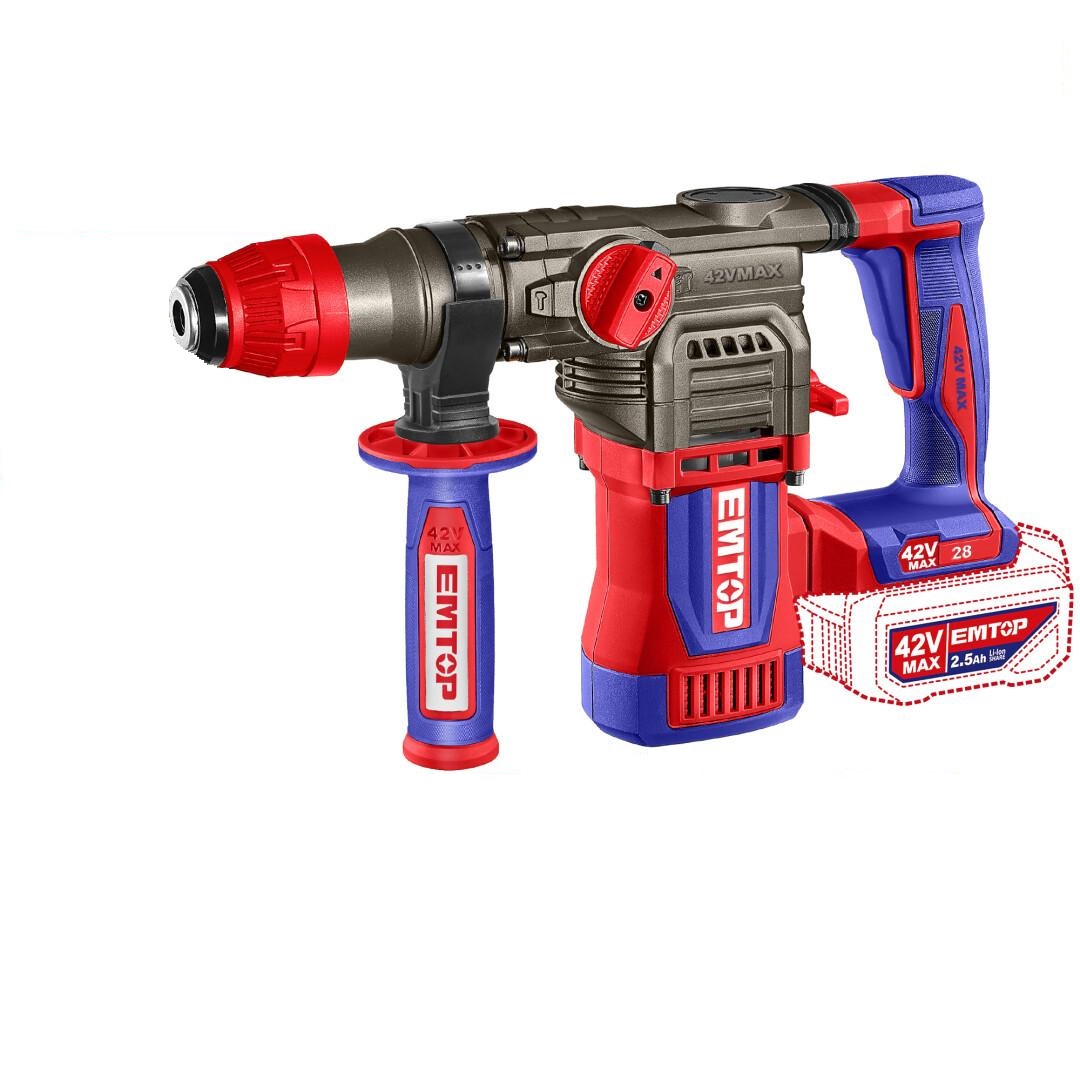 Перфоратор акумуляторний EMTOP ELRH422882